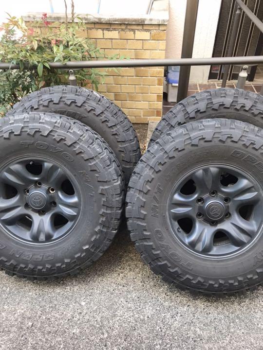 即購入OK 285/75R16 TOYO オープンカントリータイヤホイールセット 即購入OK 285/75R16 TOYO オープンカントリータイヤホイールセット