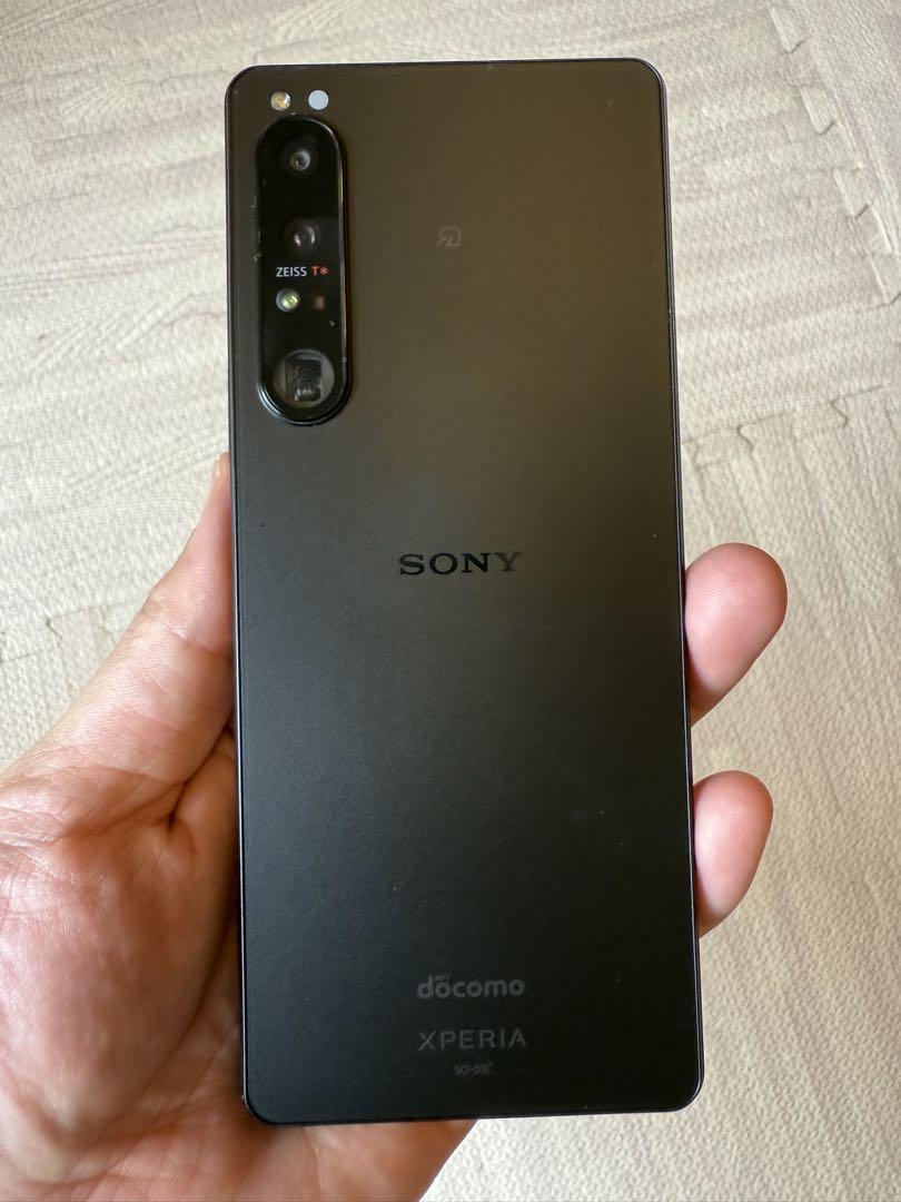 Xperia 1IV SO-51C ブラック256GB SIMフリー ケース有