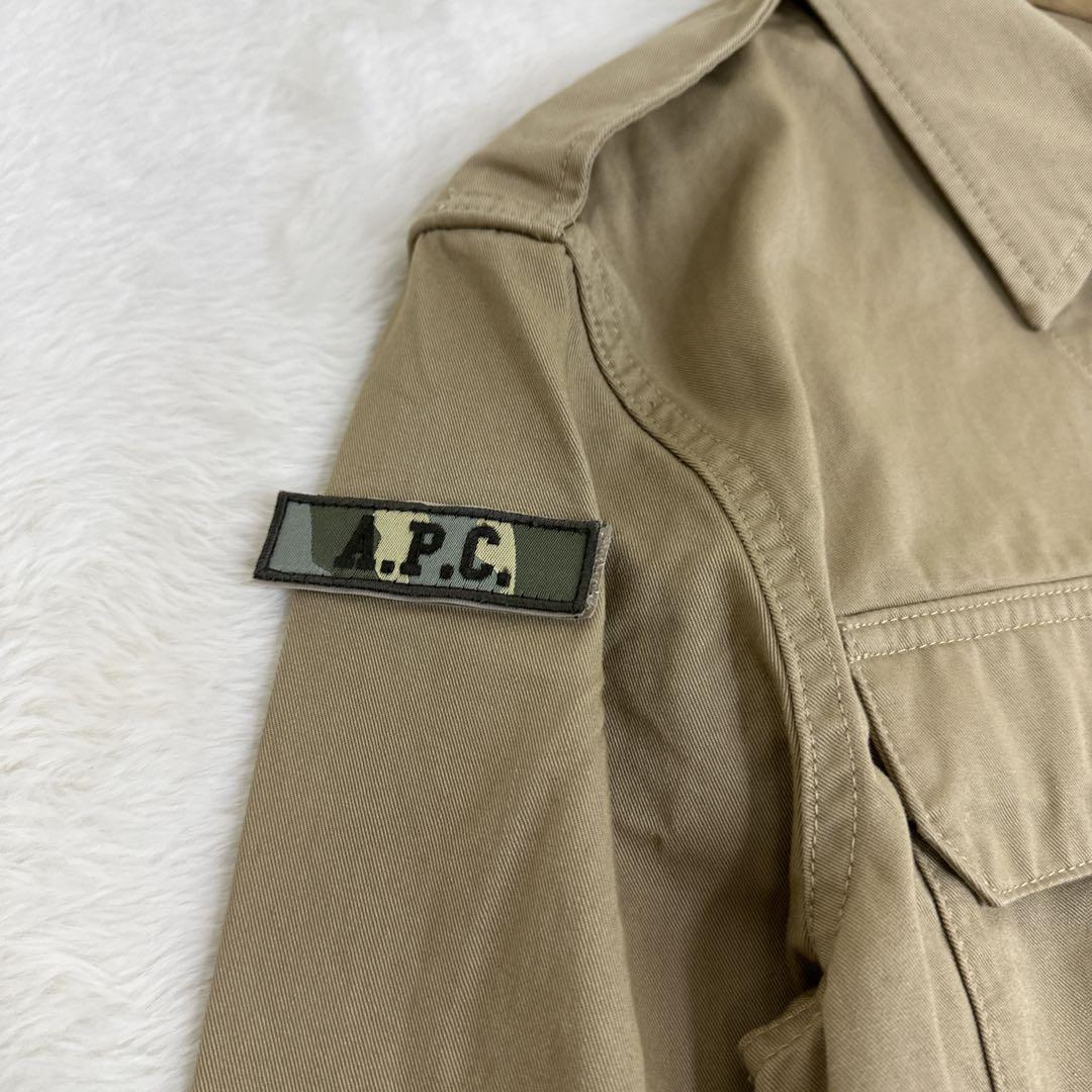 A.P.C アーペーセー ミリタリージャケット ワークシャツ