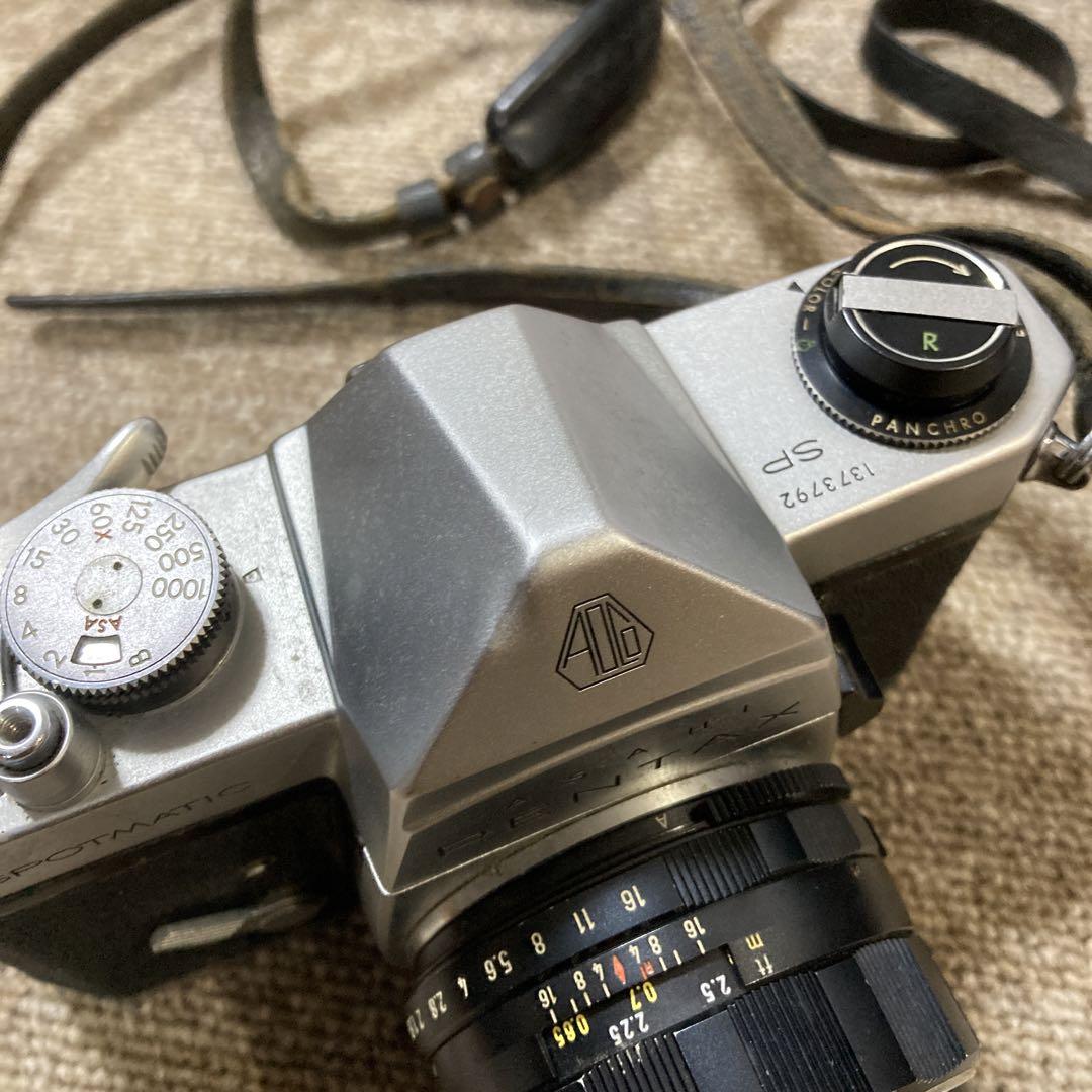 PENTAX asahi spotmatic 一眼レフ 望遠レンズ付き - メルカリ