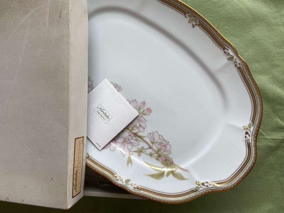 Noritake ガラ コンテッサ オーバル 大皿NORITAKE