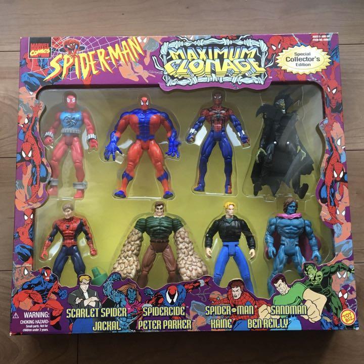 未開封 スパイダーマン 8体 フィギュアセット