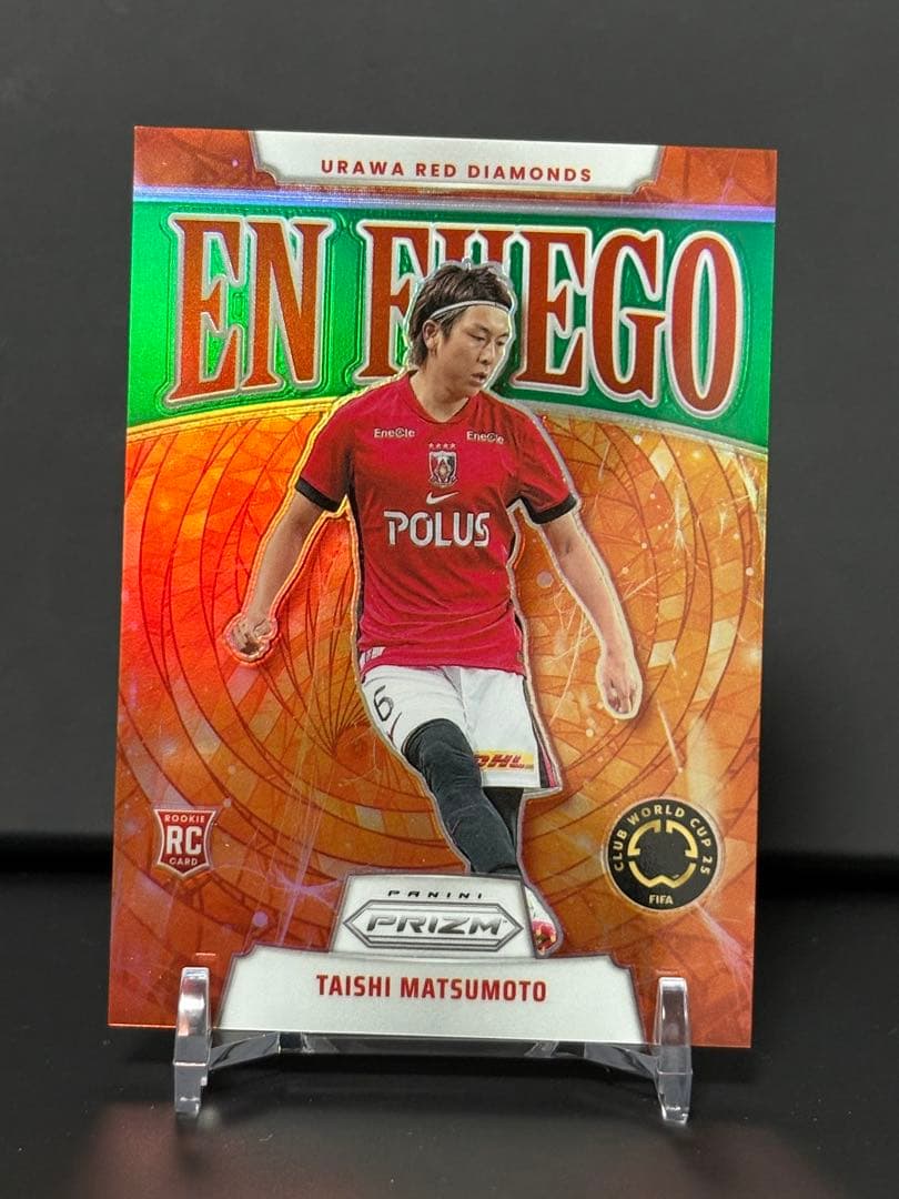 5シリ 1stナンバー Panini Prizm CWC 浦和レッズ 松本泰志目立った傷や汚れなし