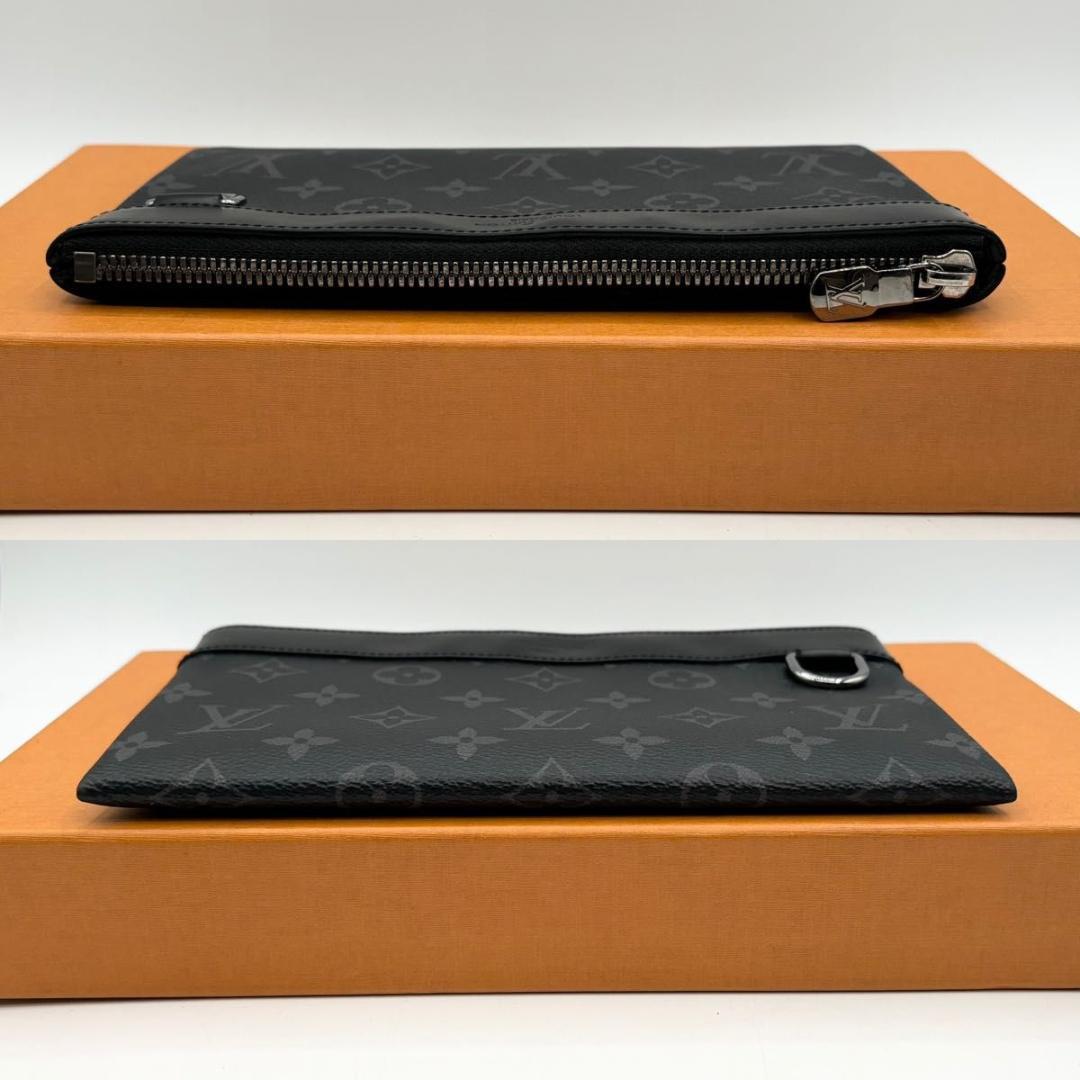 美品 ルイヴィトン 長財布 ポーチ ポシェット ディスカバリーPM エクリプス