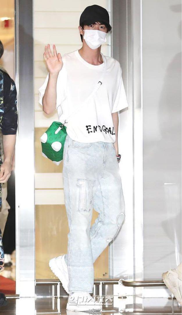 ルイヴィトン LOUIS VUITTON エンドゴール 半袖ニット Tシャツ 白 LOUIS VUITTON END GOL 半袖ニット