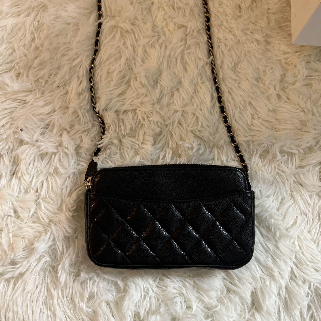 シャネル 22K チェーン付きフラップフォーンケース ブラウン 楽天市場】シャネル CHANEL チェーンウォレット チェーン