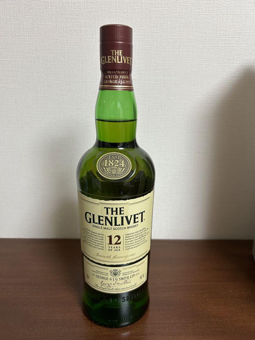 グレンリベット12年  正規品（旧ボトル）700ml 40％