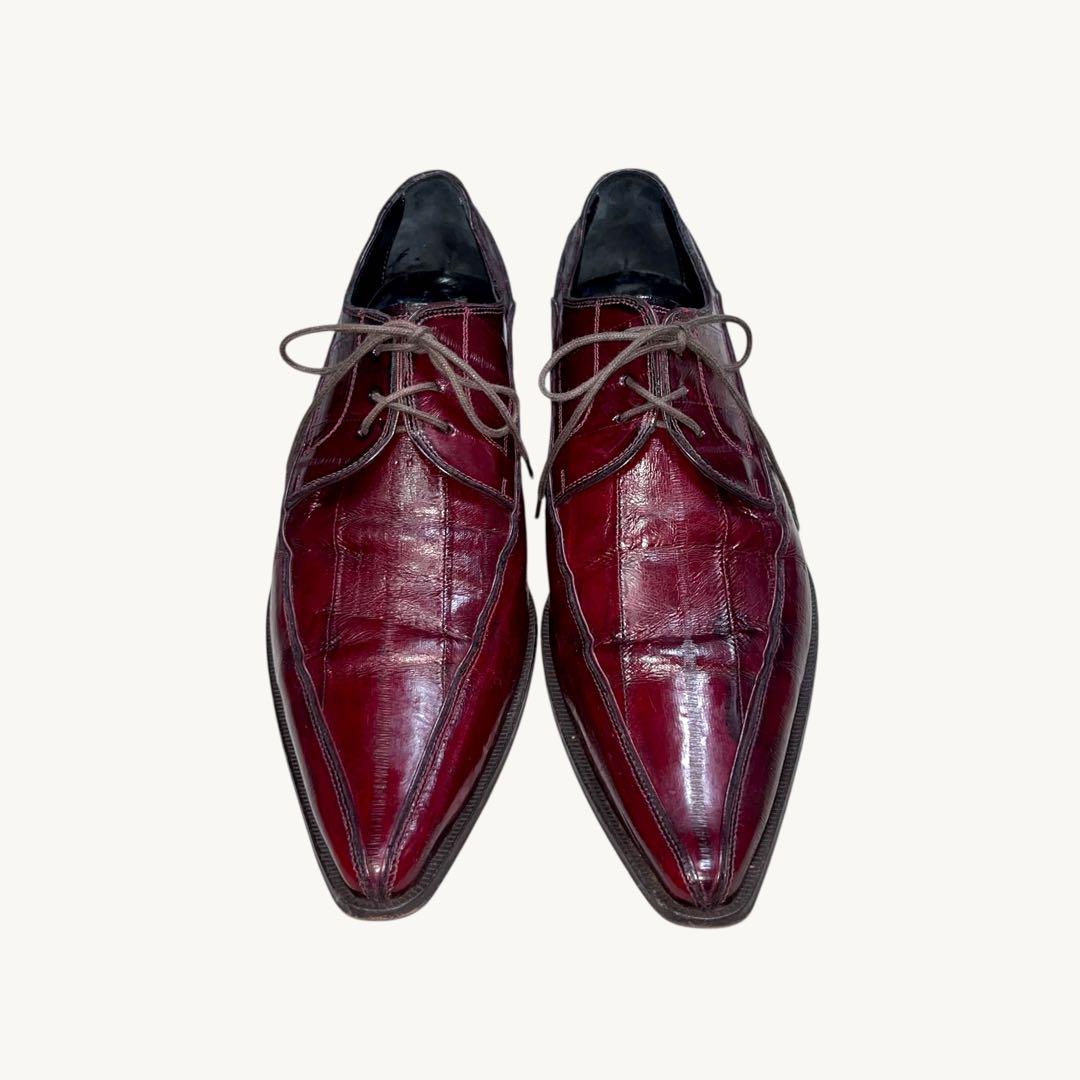 DOLCE＆GABBANA Pointed toe leather shoes