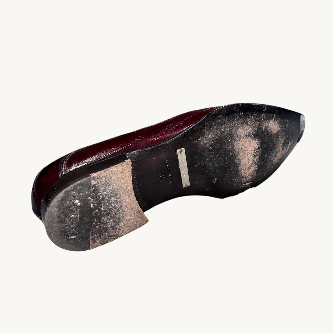 DOLCE＆GABBANA Pointed toe leather shoes
