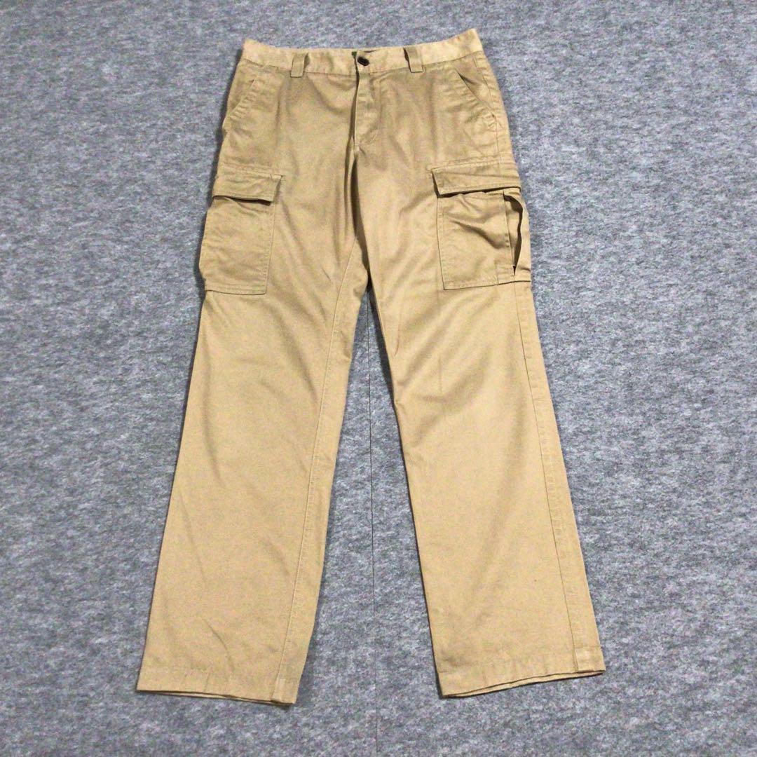 Timberland ミリタリー カーゴパンツ ベージュ 綿 33 070404