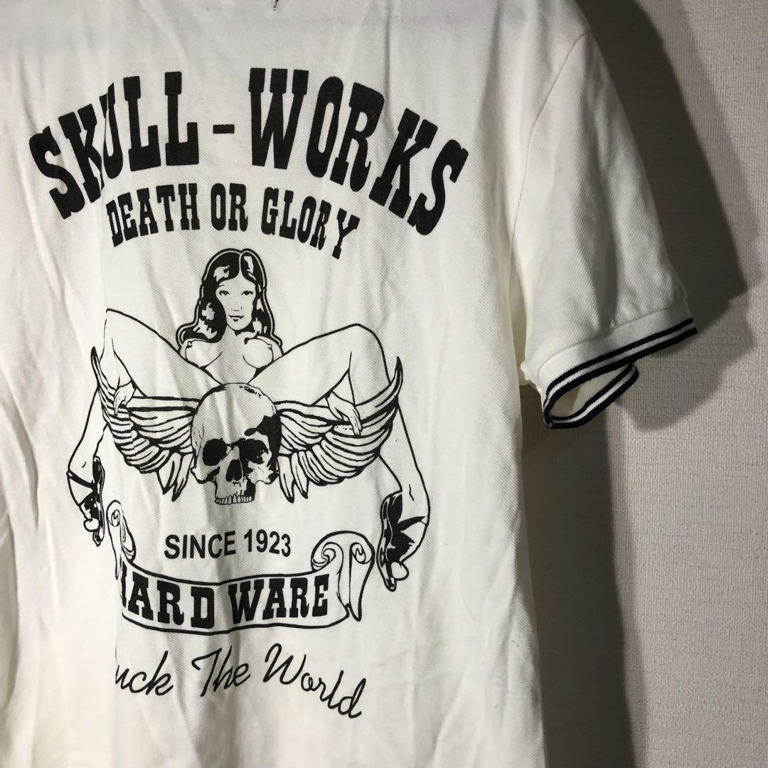 SKULL WORKS クローズ WORST コラボ ポロシャツ M 2枚セット