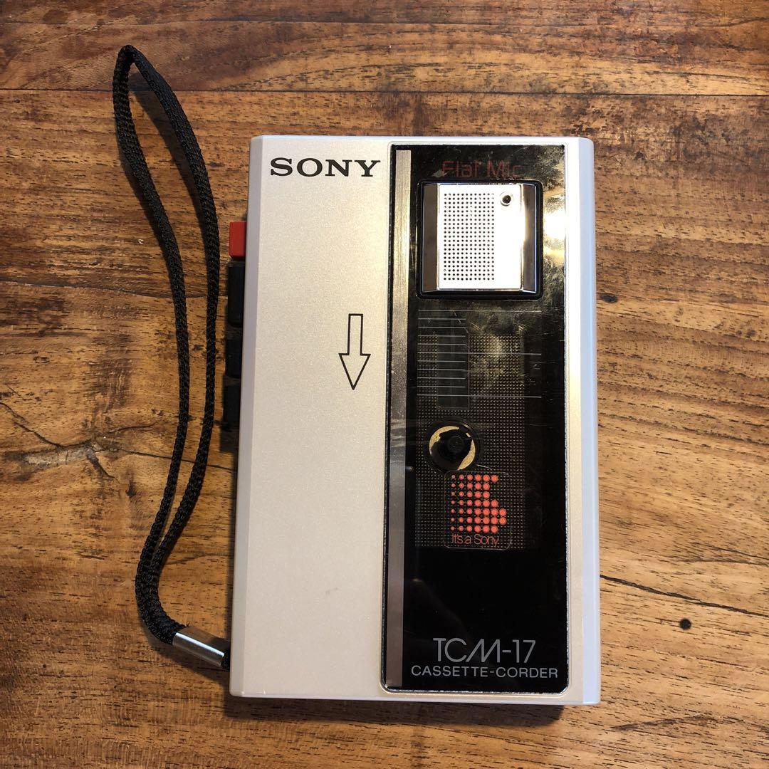 SONY TCM-17 CASSETTE-CORDER ジャンク品