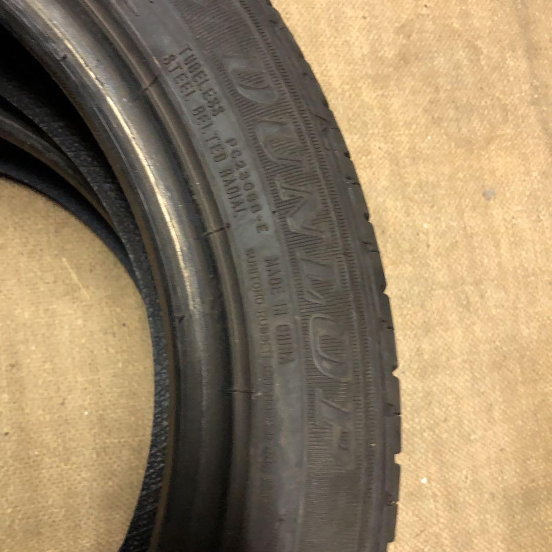 165/55r15 ダンロップ2本