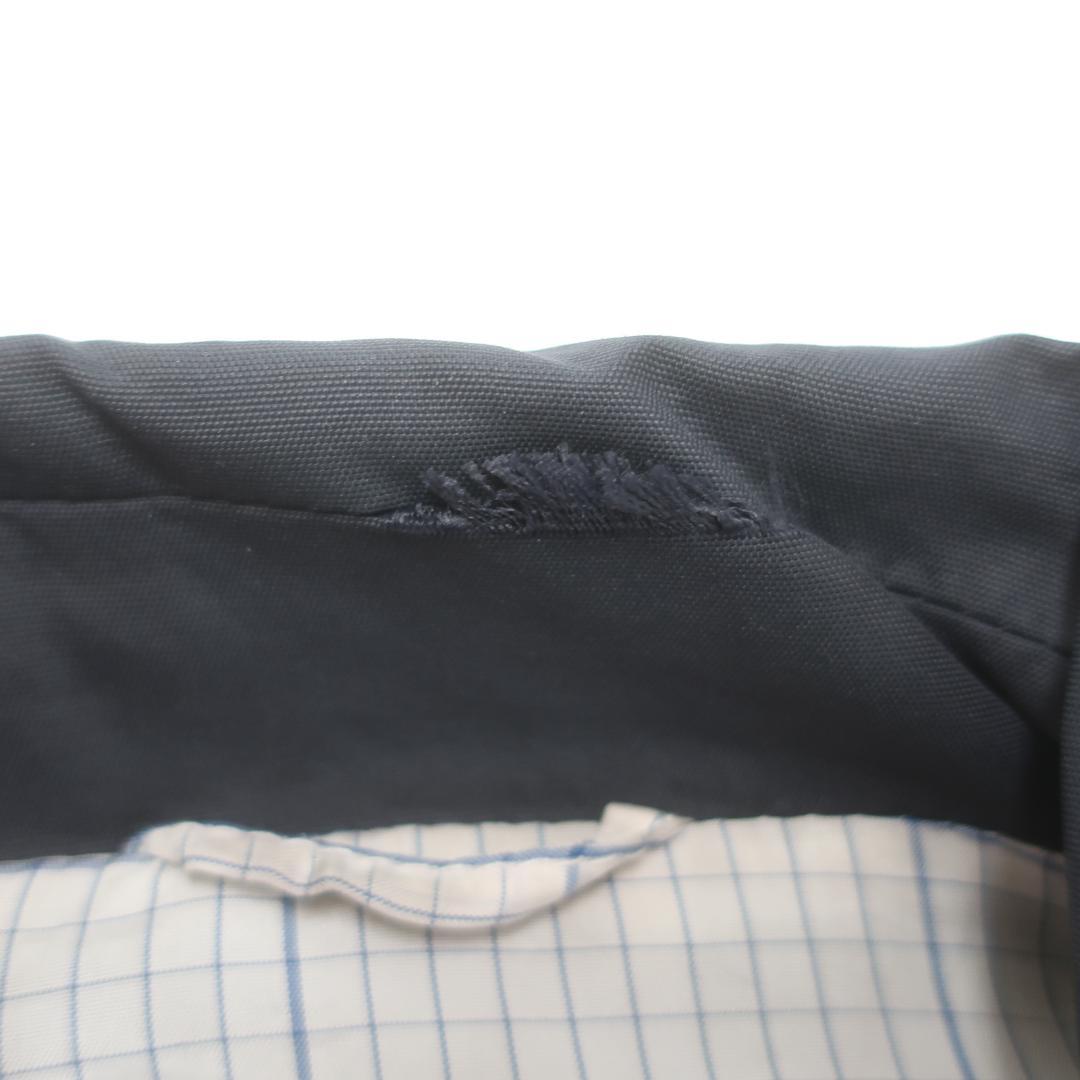 イタリア製 LUIGI BORRELLI ロゴ 刺繍 ナイロン ジップジャケット