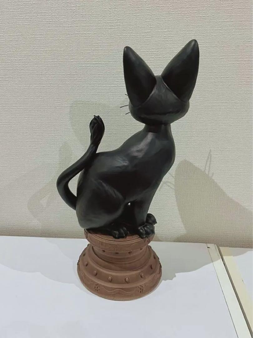 ジブリ　魔女の宅急便　ジジ　台座付きオブジェ　おすわりジジ　置物　猫　黒猫
