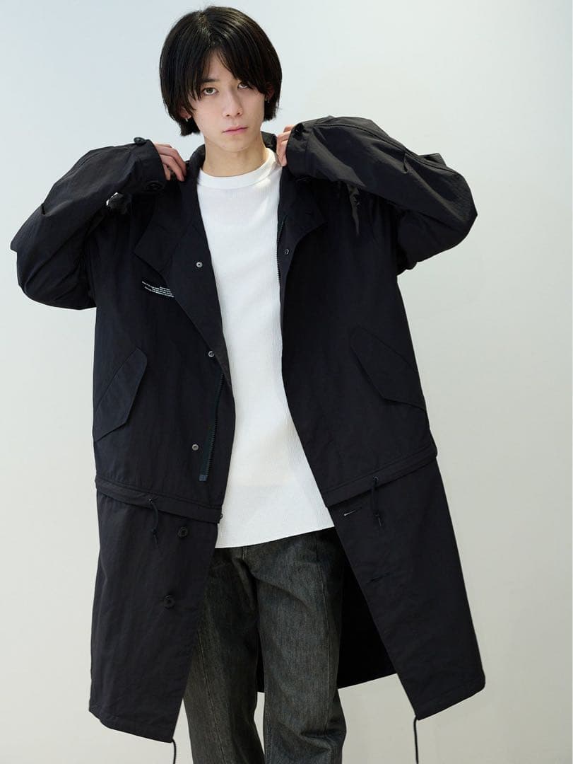 【第3弾】UNDERCOVER ×GU 2WAYオーバーサイズモッズコート