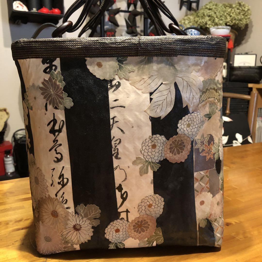 一閑張りバッグ　最終のお値下げです