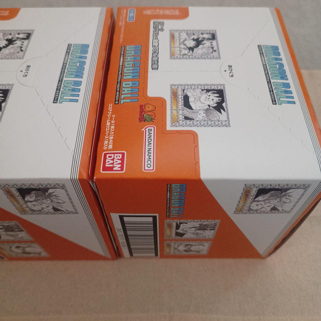 ドラゴンボール ウエハース 40周年 2BOX 新品未開封 + 5枚セット