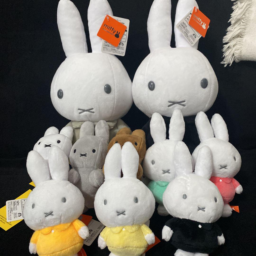 グレイ系【最新入荷】ブルーナアニマル ミッフィまとめ売り ぬいぐるみ かわいい新作 CRAZY様♡持込11月予約リクエストオーダーroom☆ジェラトーニ ぬいぐるみ