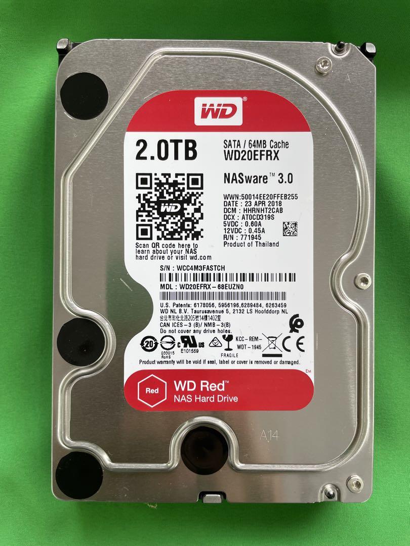 WD 3.5インチHDD 2TB - メルカリ