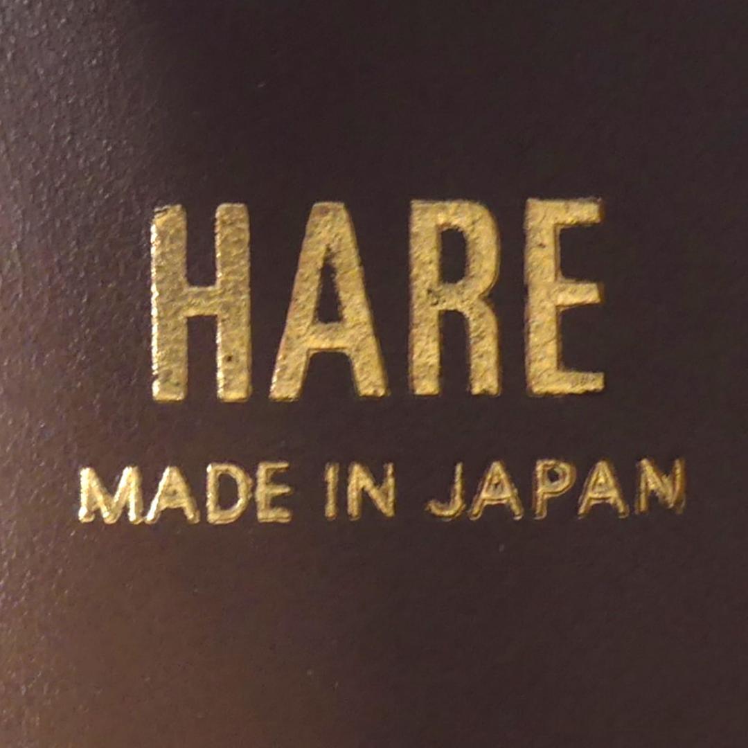 日本製 レースアップシューズ 27.5 本革 茶 HARE メンズ NR3226