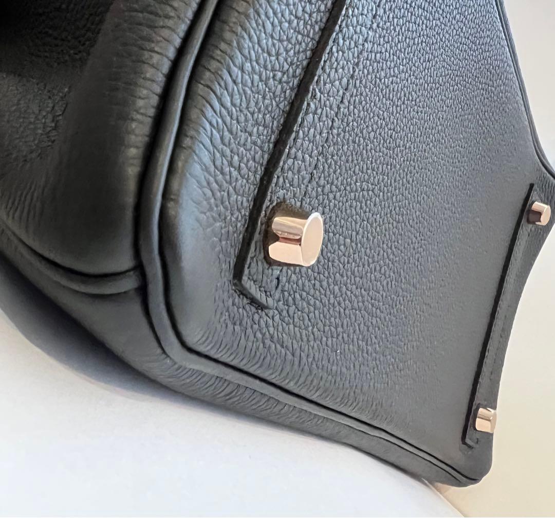 新品　HERMES バーキン 30 黒　PG金具