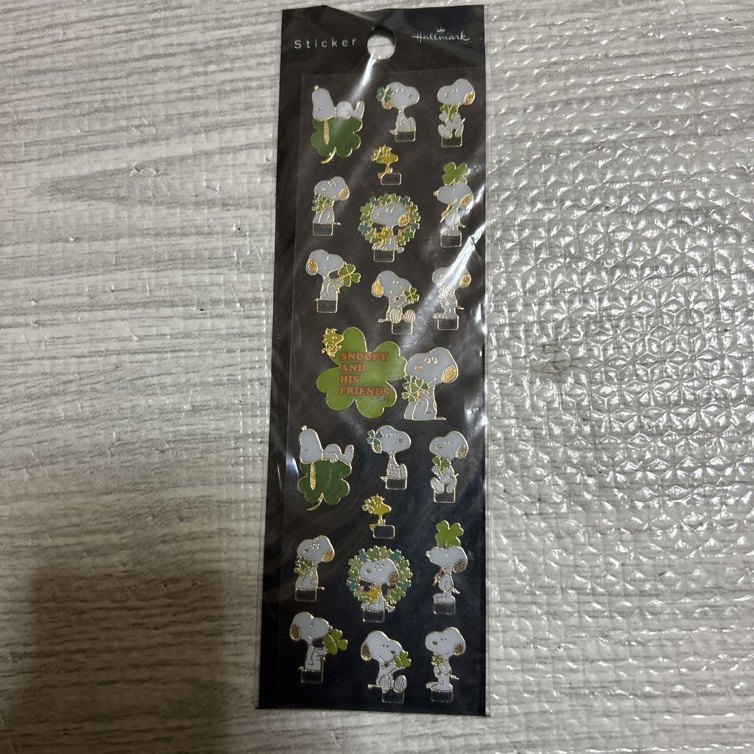 スヌーピーシールホールマーク