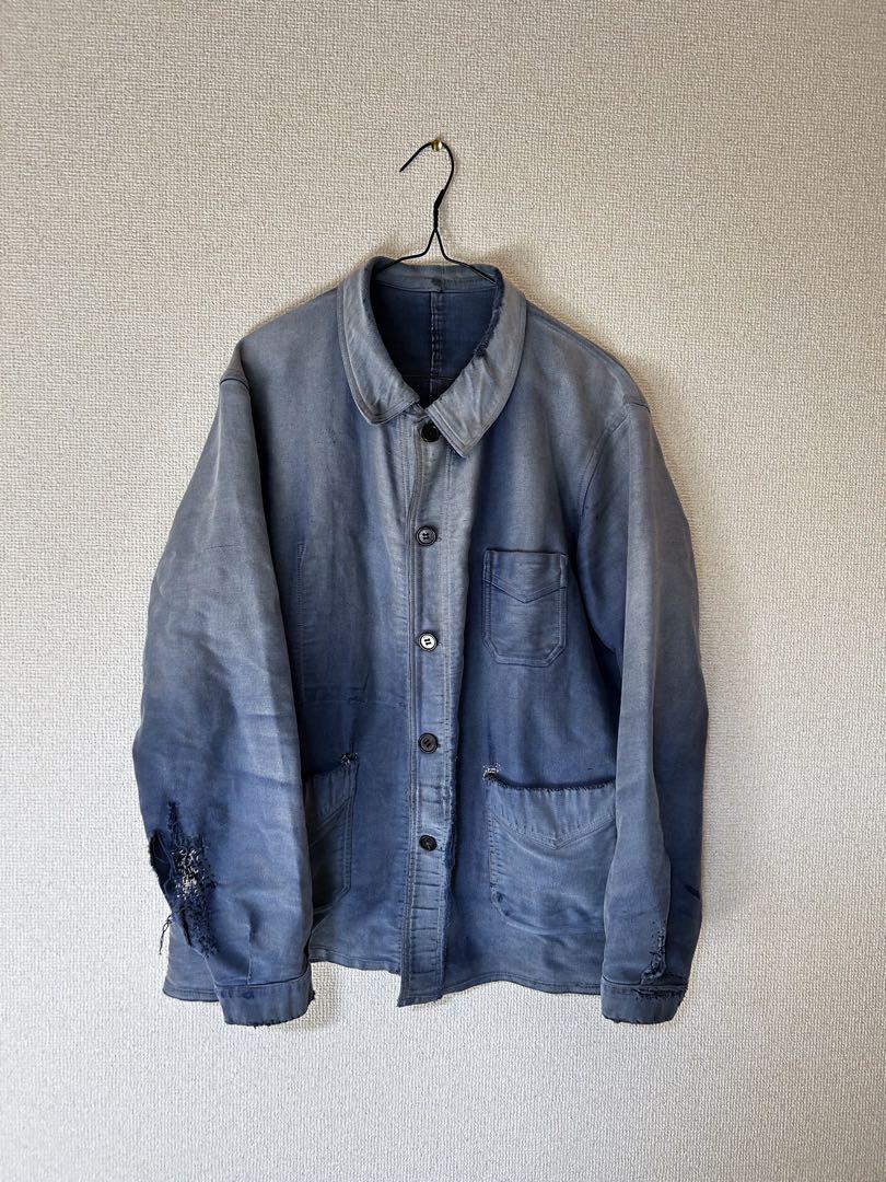 1940s french moleskin special boro jkt