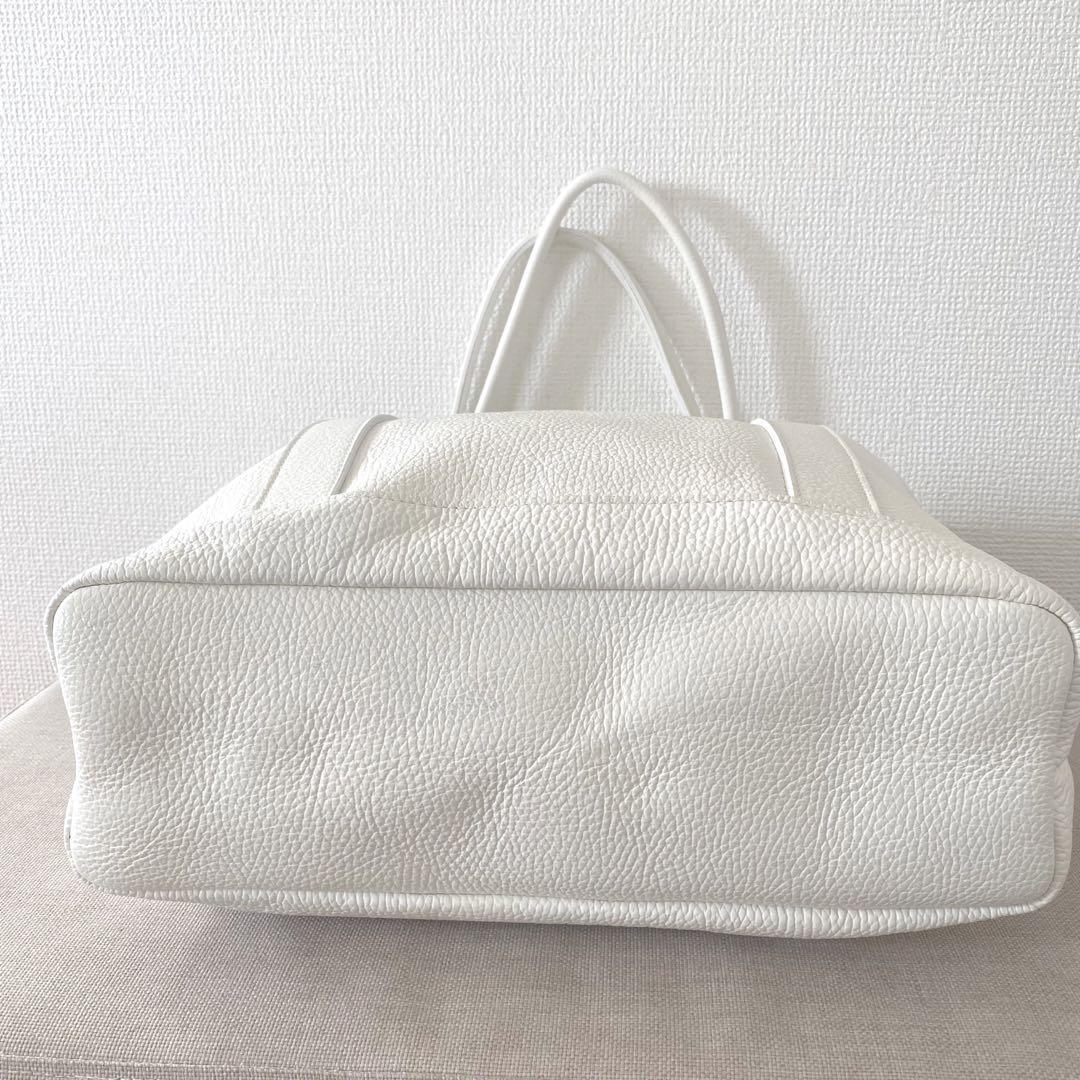 本革】PLST BEVINI 限定 完売品 べヴィニ トートバッグ ホワイト