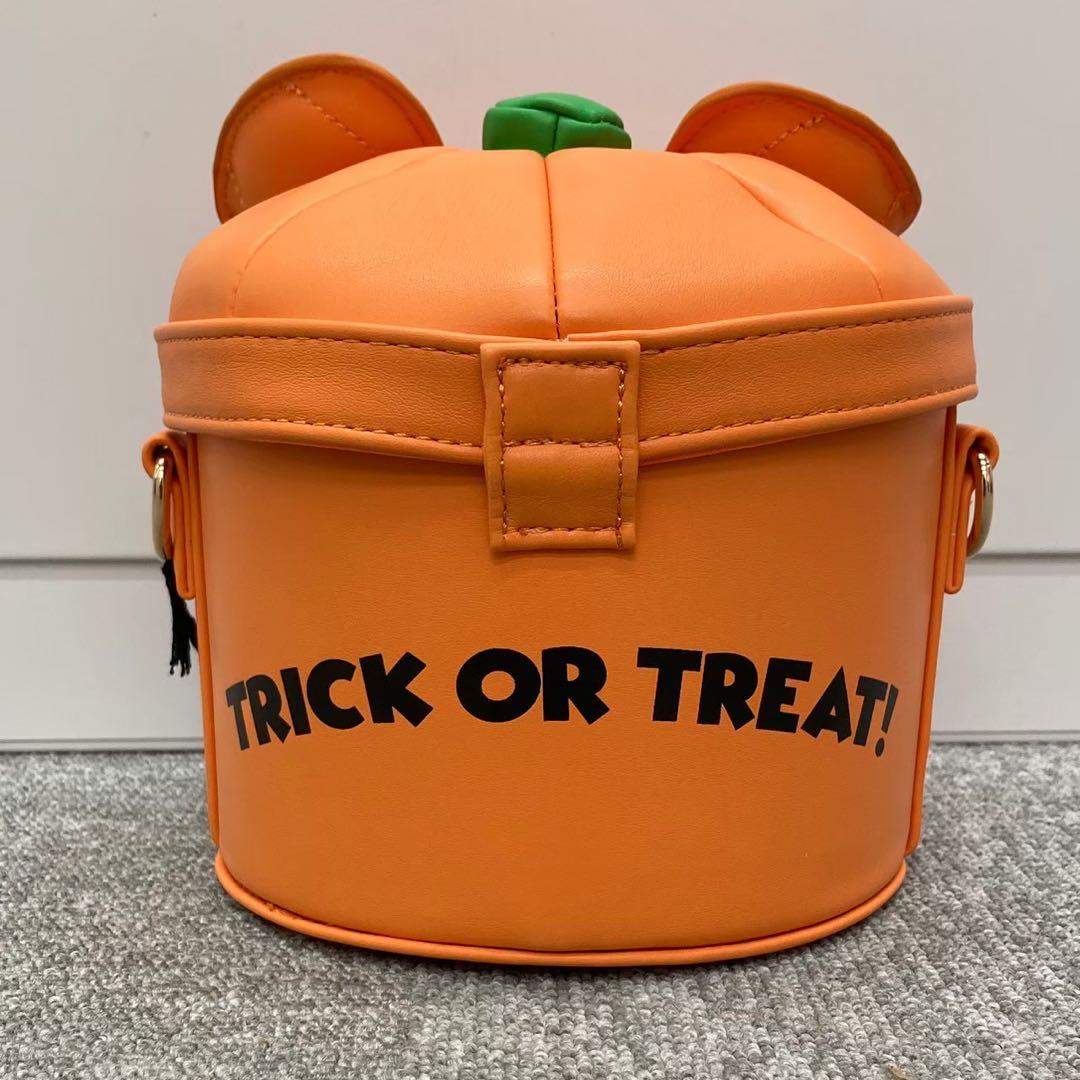 パンプキン ミッキー ハロウィン ショルダーバッグ ハンドバッグ ラウンジフライ