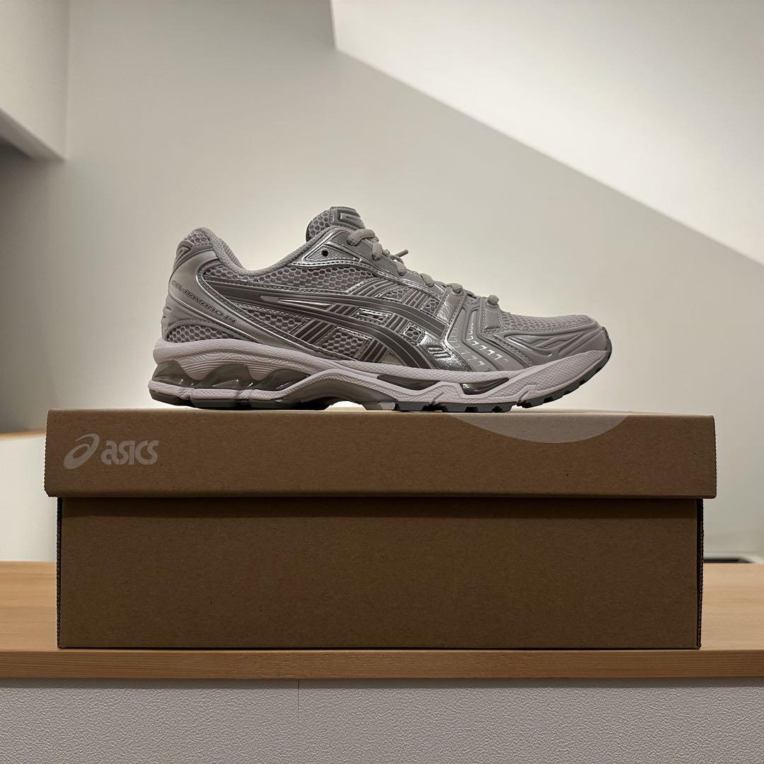 ASICS GEL-KAYANO 14 CLOUD GREY アシックス 27