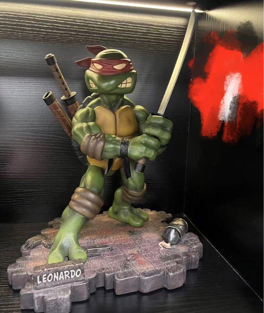 TMNT playmates レオナルド スタチュー フィギュア