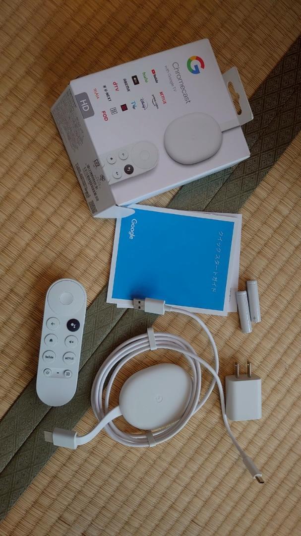 Google Chromecast with Google TV ホワイトHD