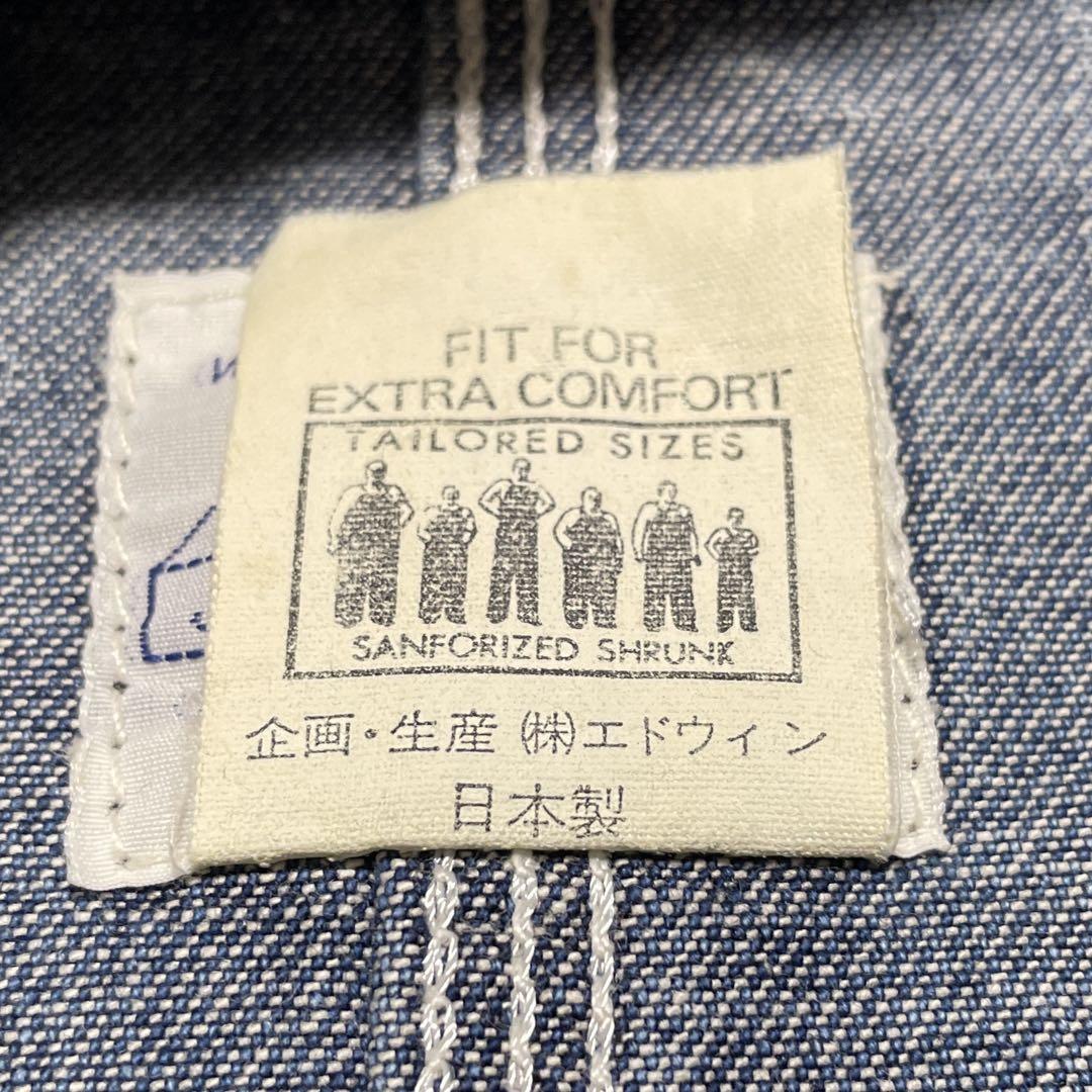 LEE 91-J 0412 ハウスタグ　カバーオール LEE 91-J 0412 ハウスタグ カバーオール 復刻 日本製 L