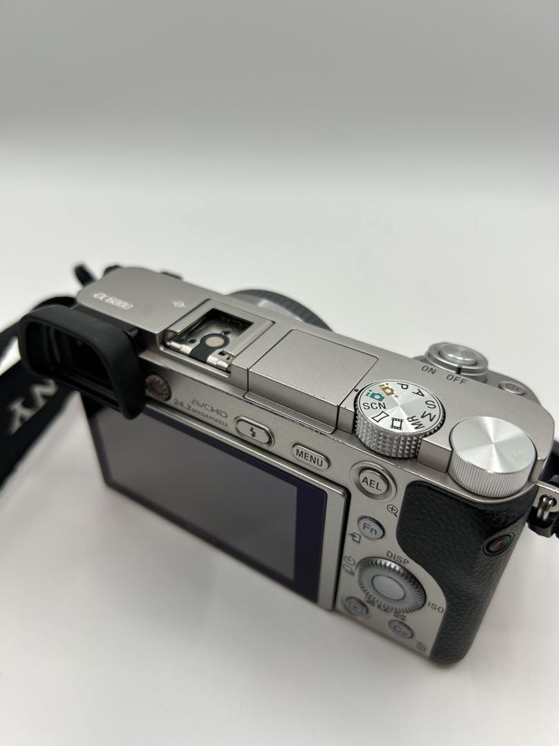 SONY α6000 ミラーレス一眼カメラ シルバー