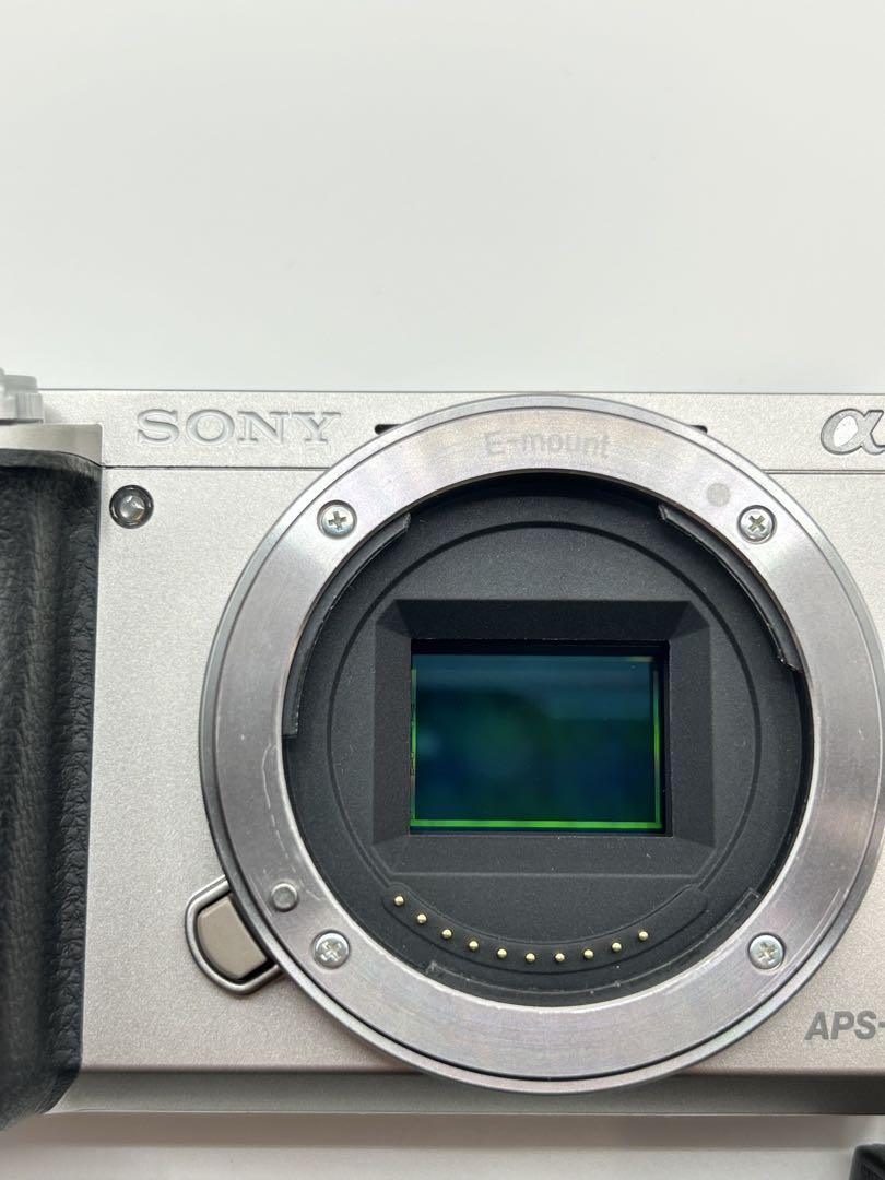 SONY α6000 ミラーレス一眼カメラ シルバー