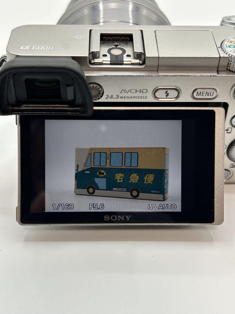 SONY α6000 ミラーレス一眼カメラ シルバー