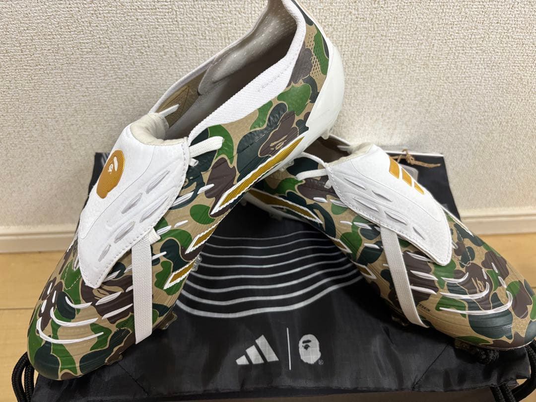 BAPE X ADIDAS PREDATOR ELITE FT FG26cm・A BATHING APE