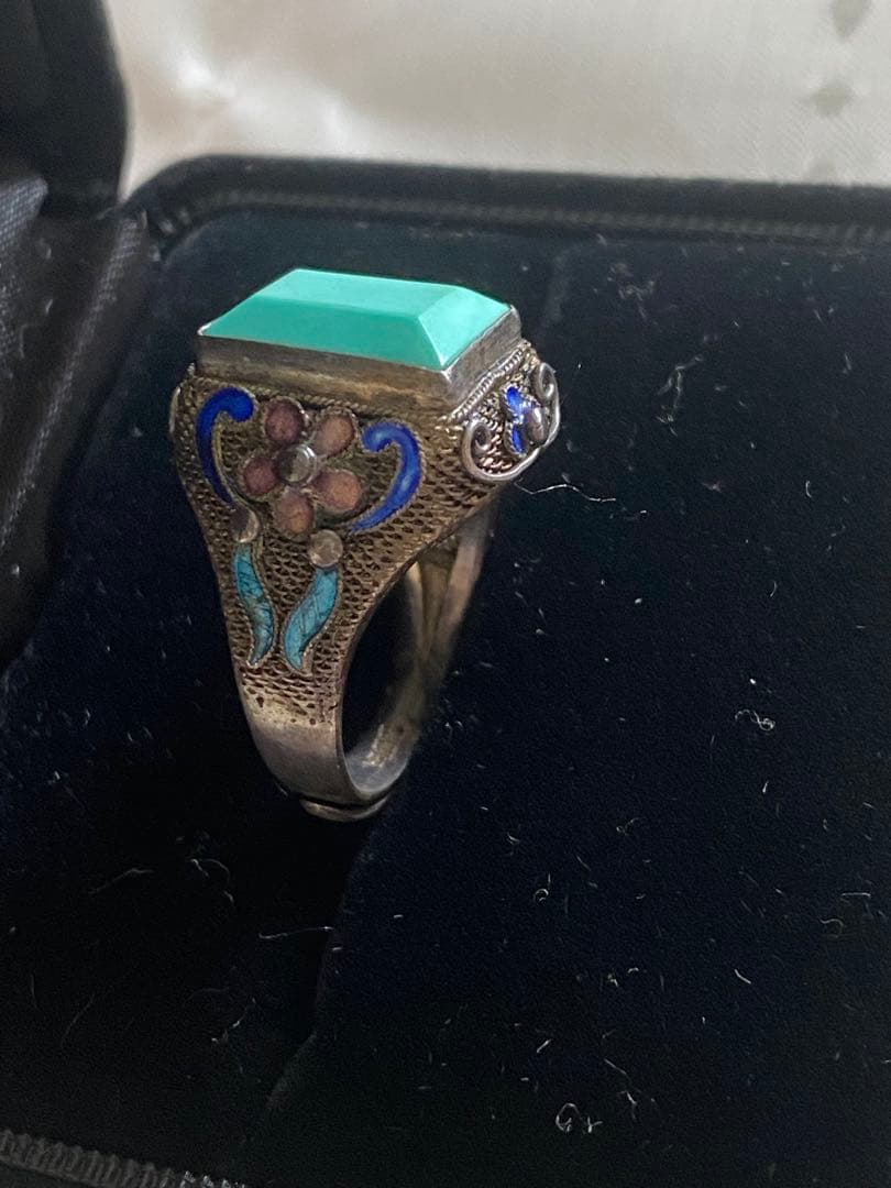 銀線細工 シルバー刻印やや傷や汚れあり