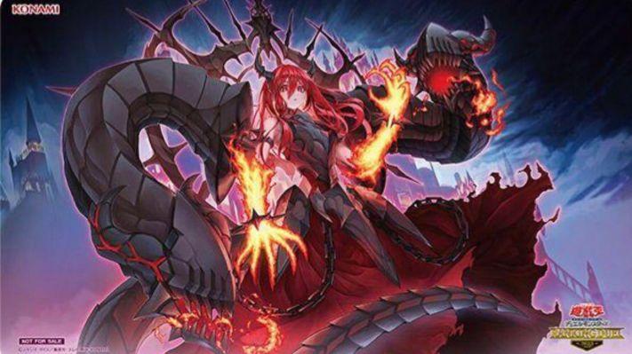 最高の品質 公式 遊戯王 WCQ トレカ – 北米版 プレイマット 賜炎