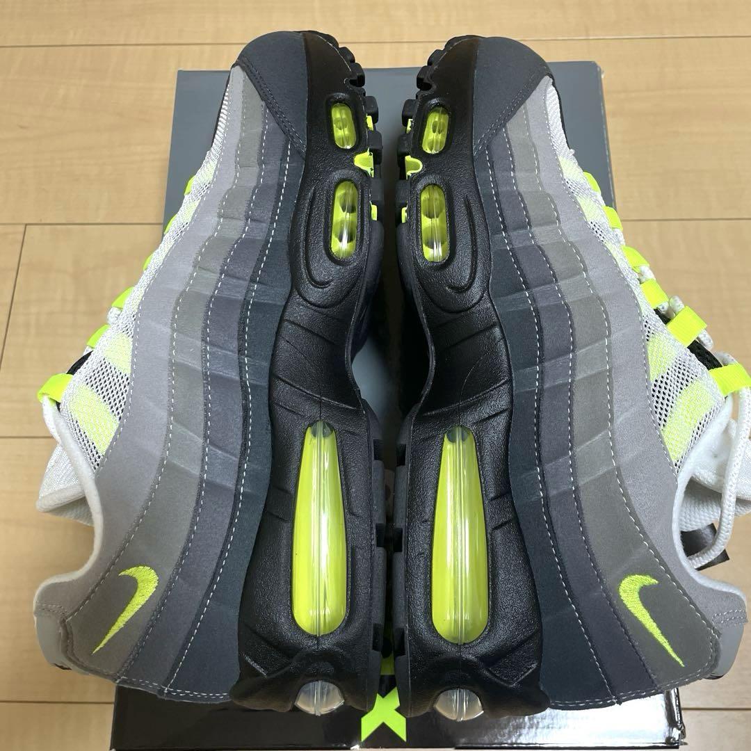 靴 Air Max 95 OG Big Bubble Neon Yellow