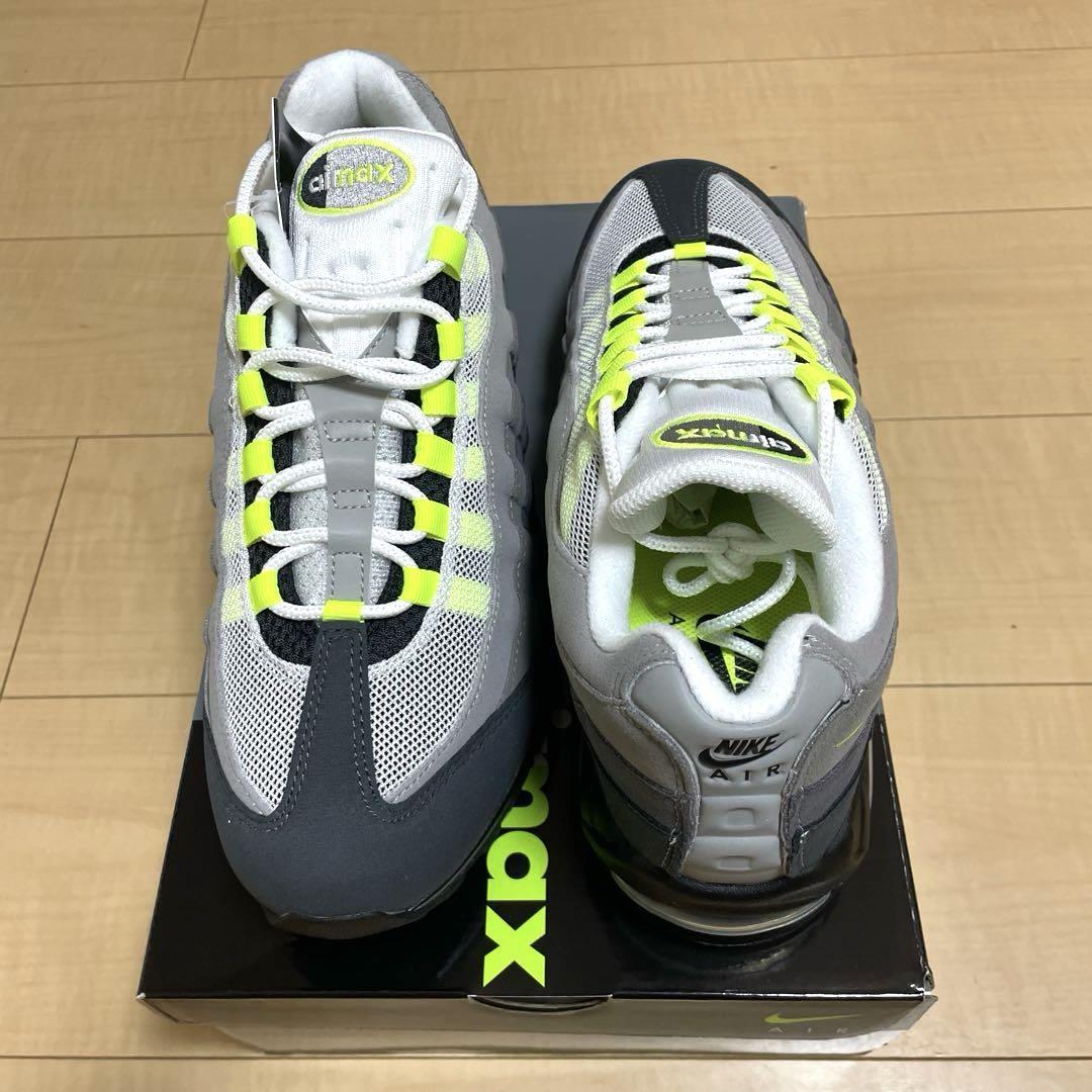 靴 Air Max 95 OG Big Bubble Neon Yellow