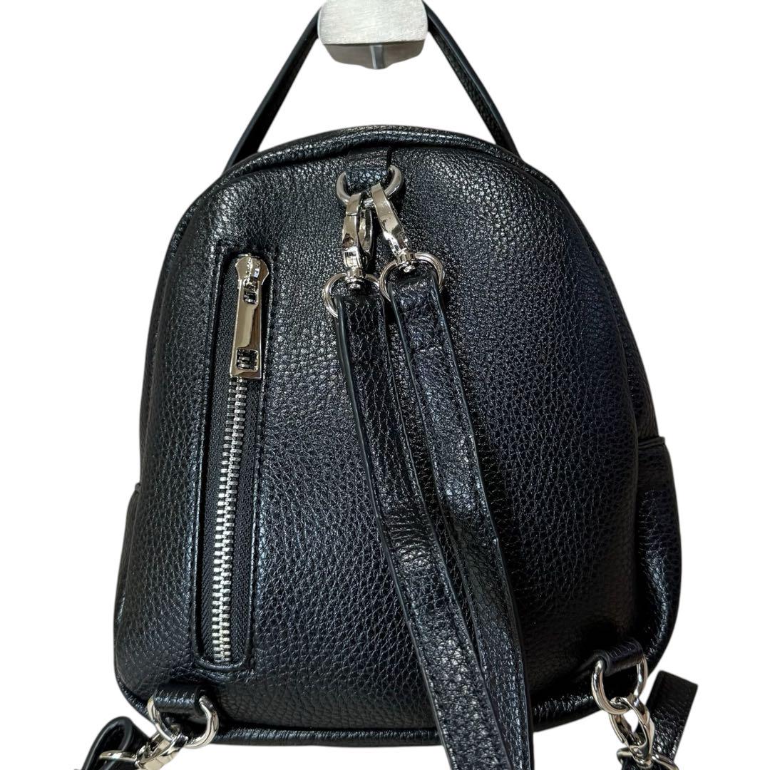 【美品】GYDA （ジェイダ）5wayレザーバック ブラック