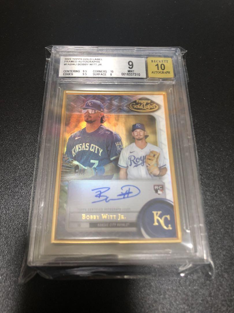 Bobby Witt Jr. topps 2022年 gold label RC