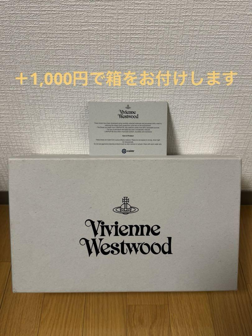 【Vivienne Westwood】オーブ レザー×ラバー ブローグ シューズ