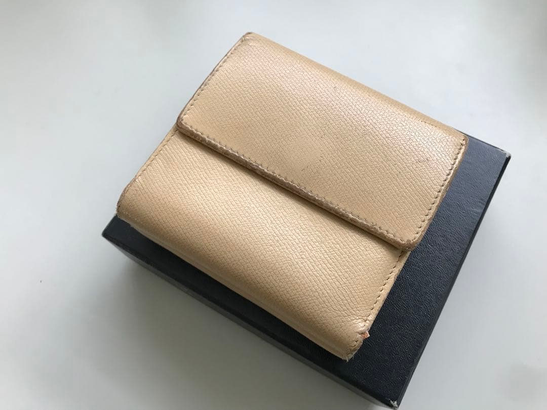CHANEL シャネル Wホック 折り財布