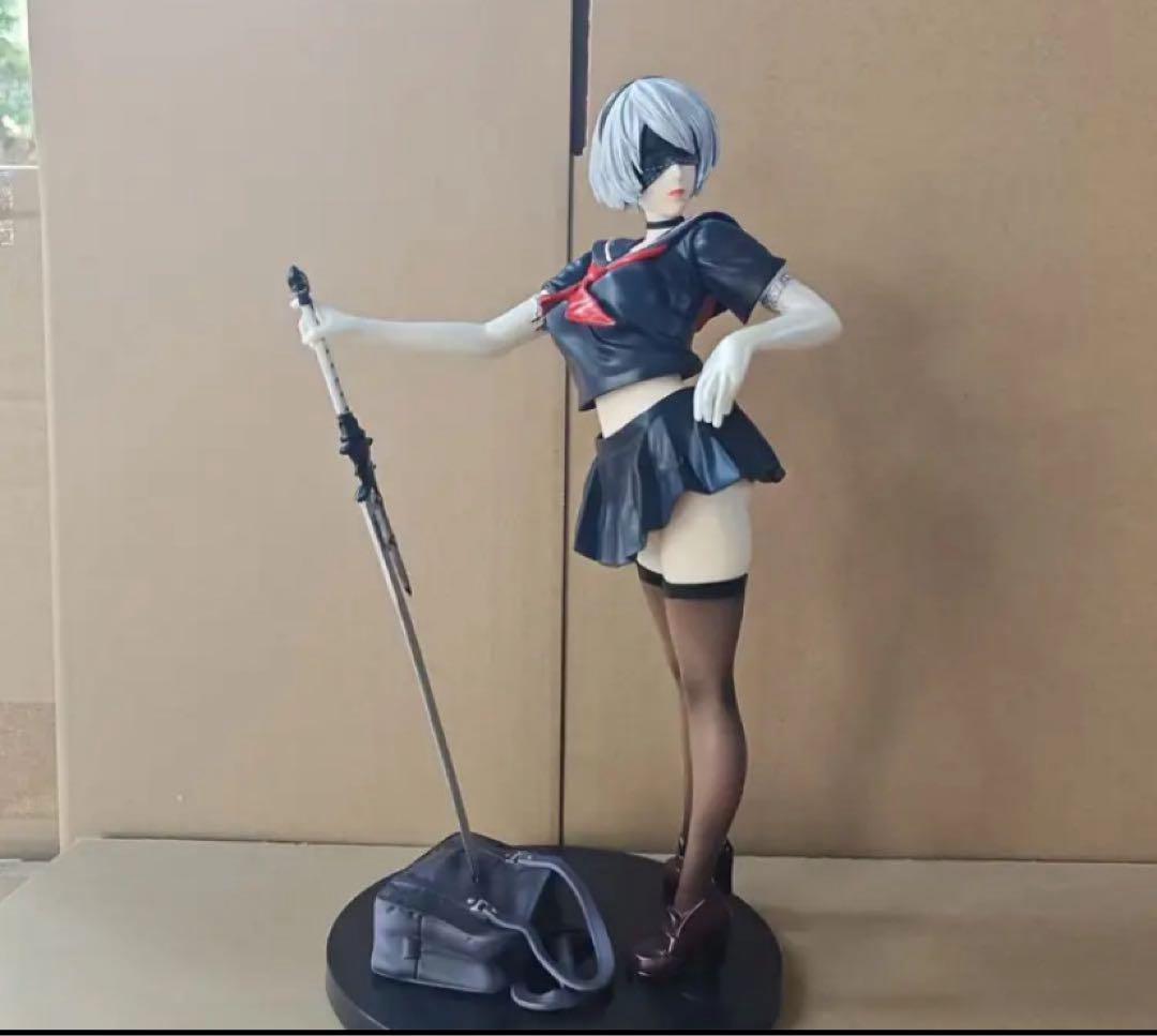 NieR ニーアオートマタ2B PVCフィギュア 29cm フィギュア - メルカリ