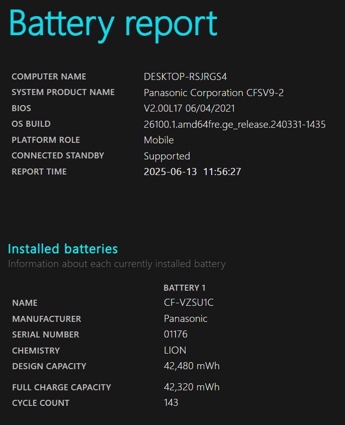 Panasonic レッツノートCF-SV9 10世代　256GB SSD