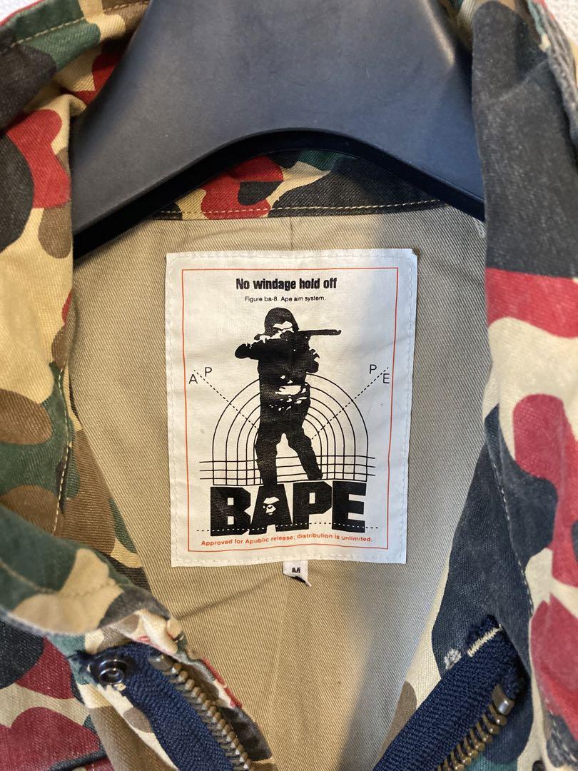 A BATHING APE アベイシングエイプ　ミリタリージャケット