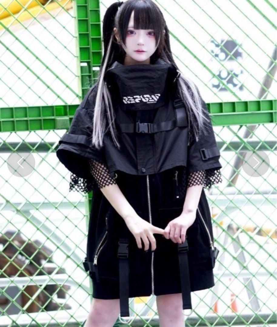 REFLEM タクティカルハイネックZIPパーカー